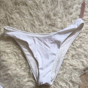 Victoria's Secret White Bikini Bottom